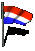 The Dutch flag