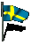 The Swedish flag
